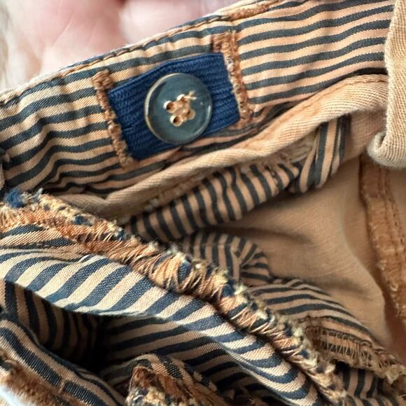 Mayoral Classy Line Kids Size 5 Shorts Linen Blend Orange Beach Summer GUC - Picture 6 of 6